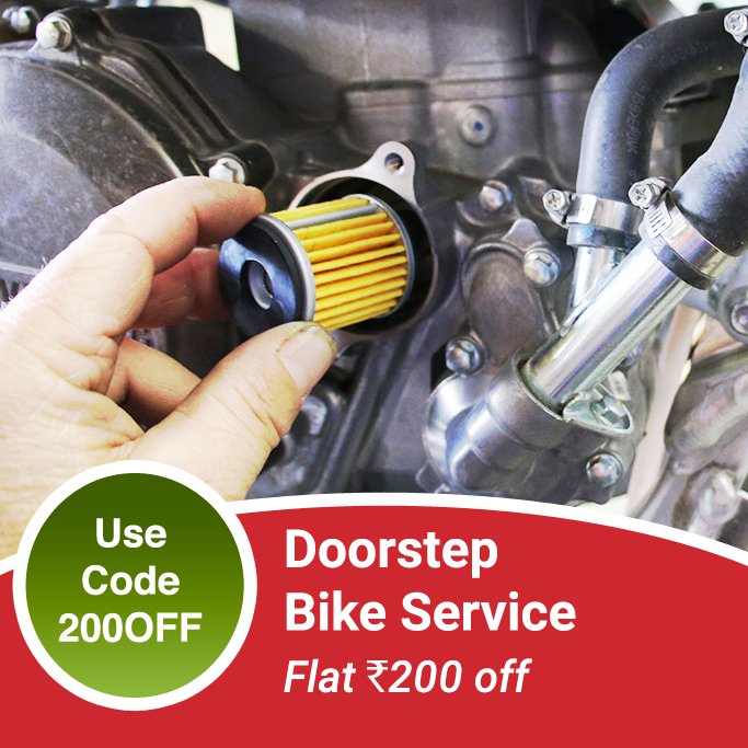 Car service near me Bike service near me Doorstep bike car